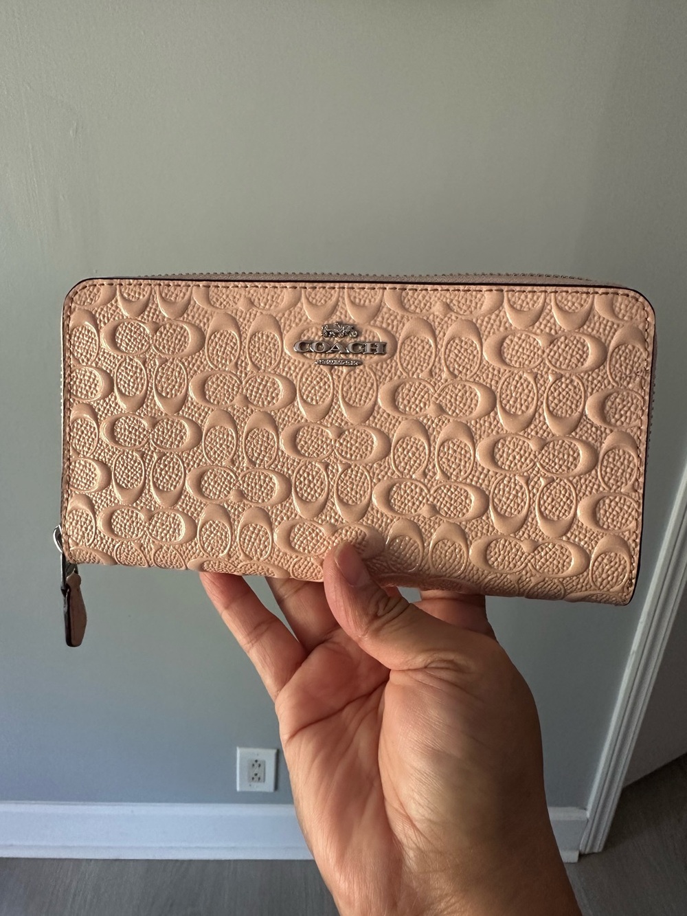 Coach Accordion Zip Wallet